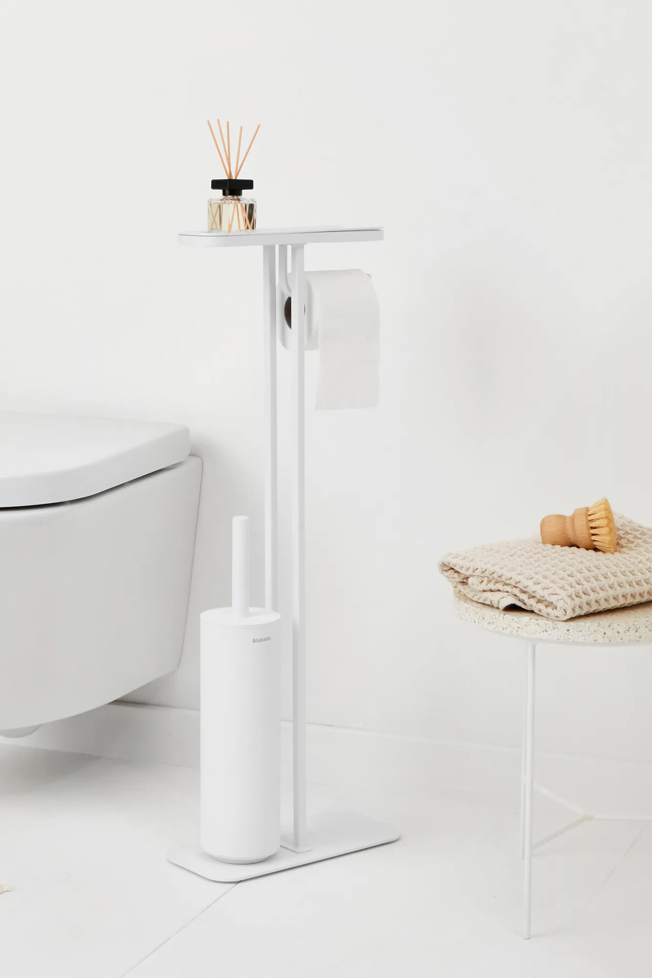 MindSet toilet butler, Mineral fresh 白色 Brabantia