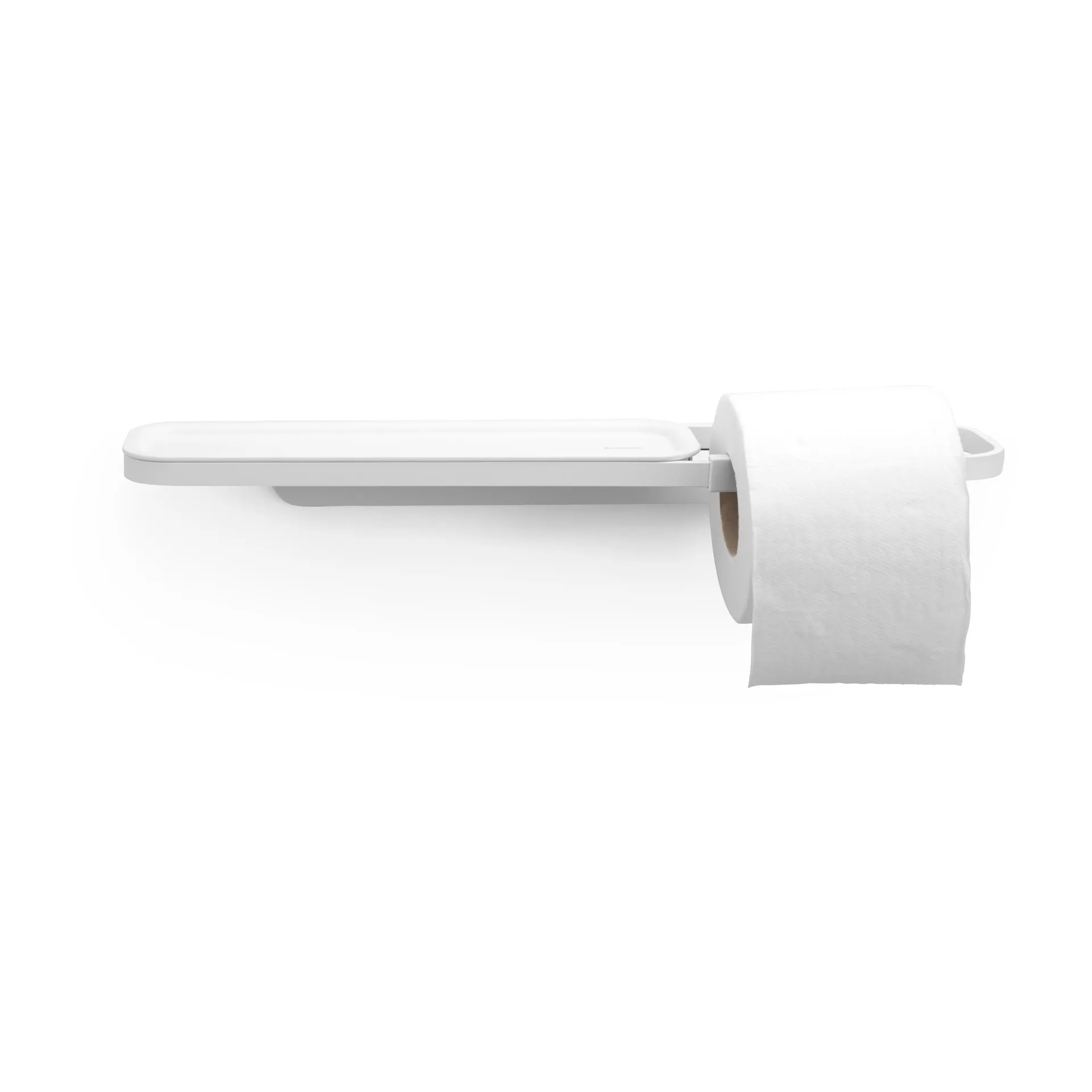 MindSet Toilet paper holder with shelf, Mineral Fresh 白色 Brabantia