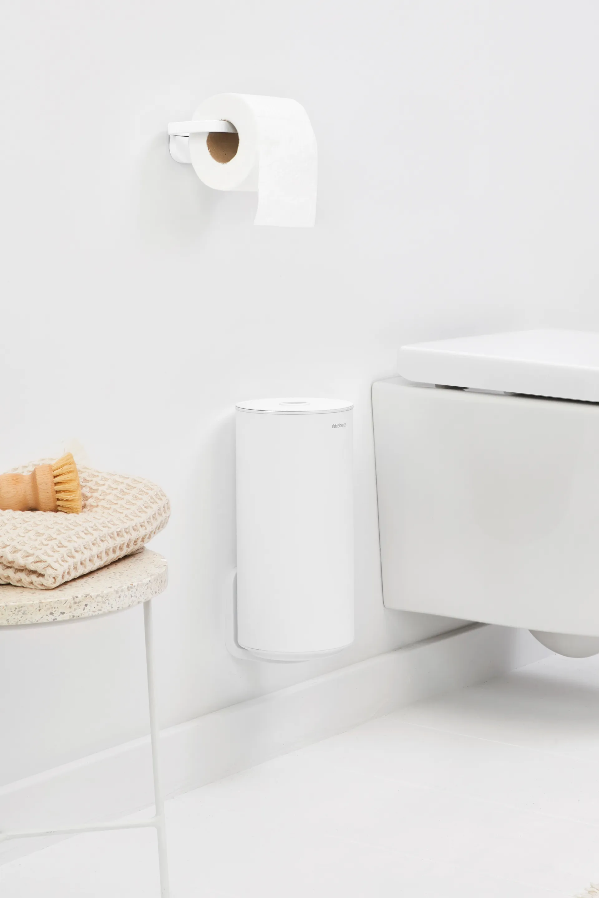 MindSet Toilet roll holder, Mineral Fresh 白色 Brabantia