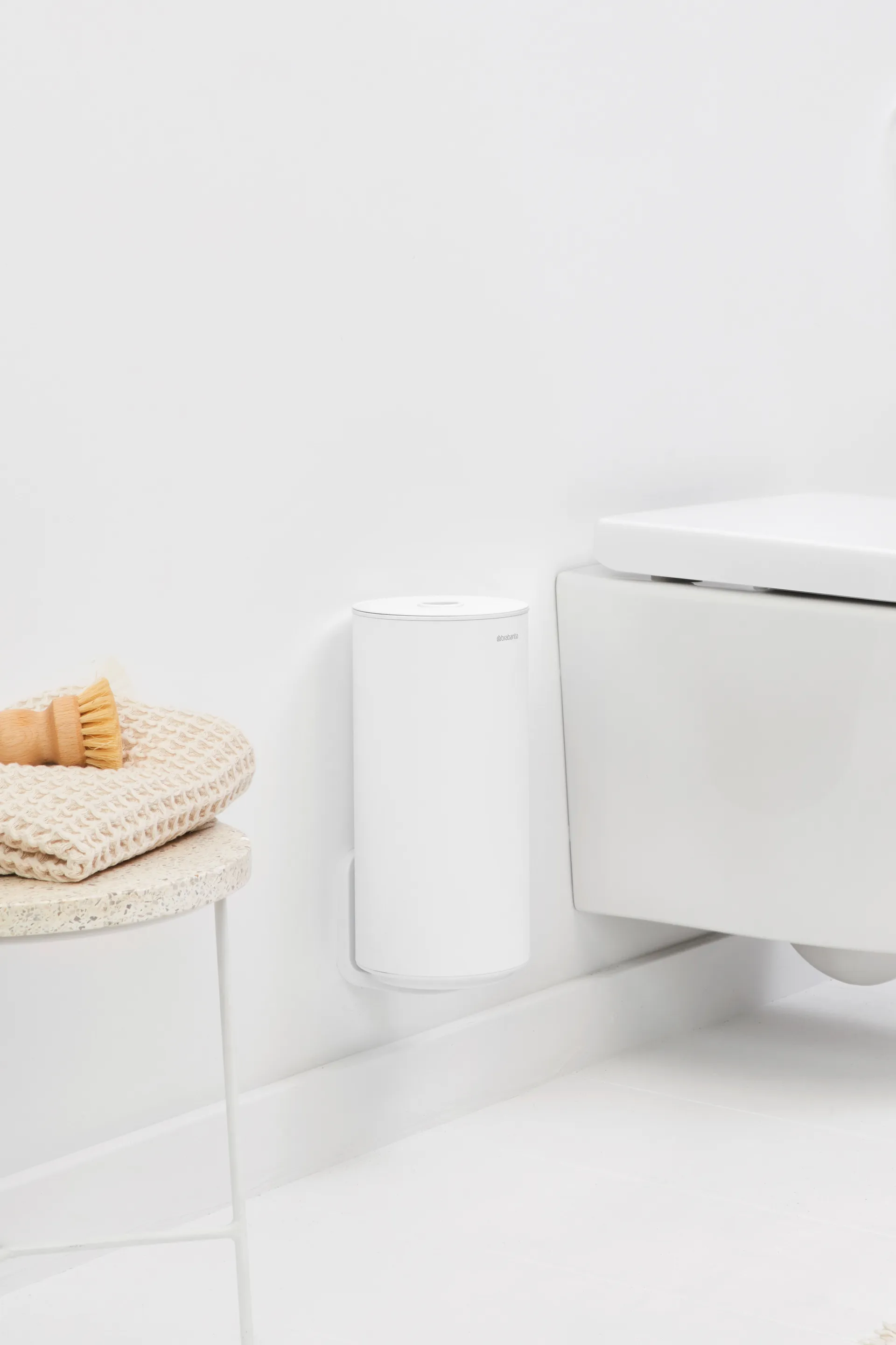 MindSet Toilet roll holder, Mineral Fresh 白色 Brabantia
