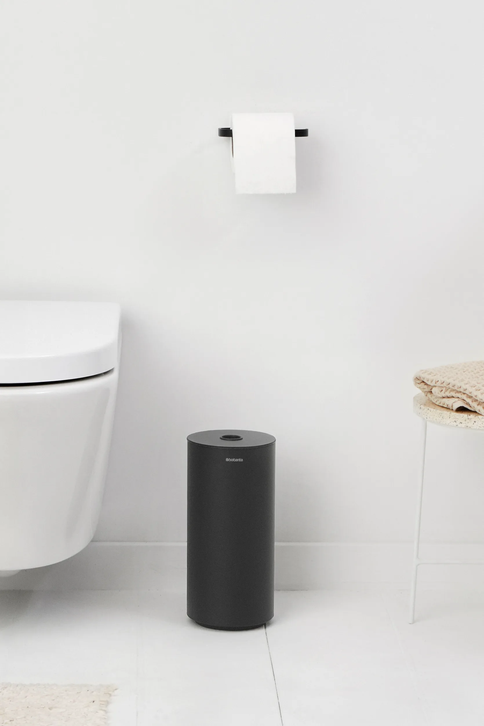 MindSet Toilet roll holder, Mineral Infinite 灰色 Brabantia