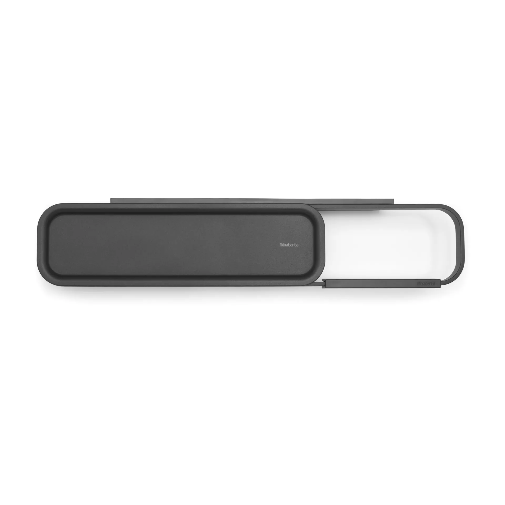 MindSet 带置物架厕纸架, 矿物无限灰色 Brabantia