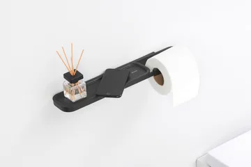 MindSet 带置物架厕纸架 - 矿物无限灰色 - Brabantia