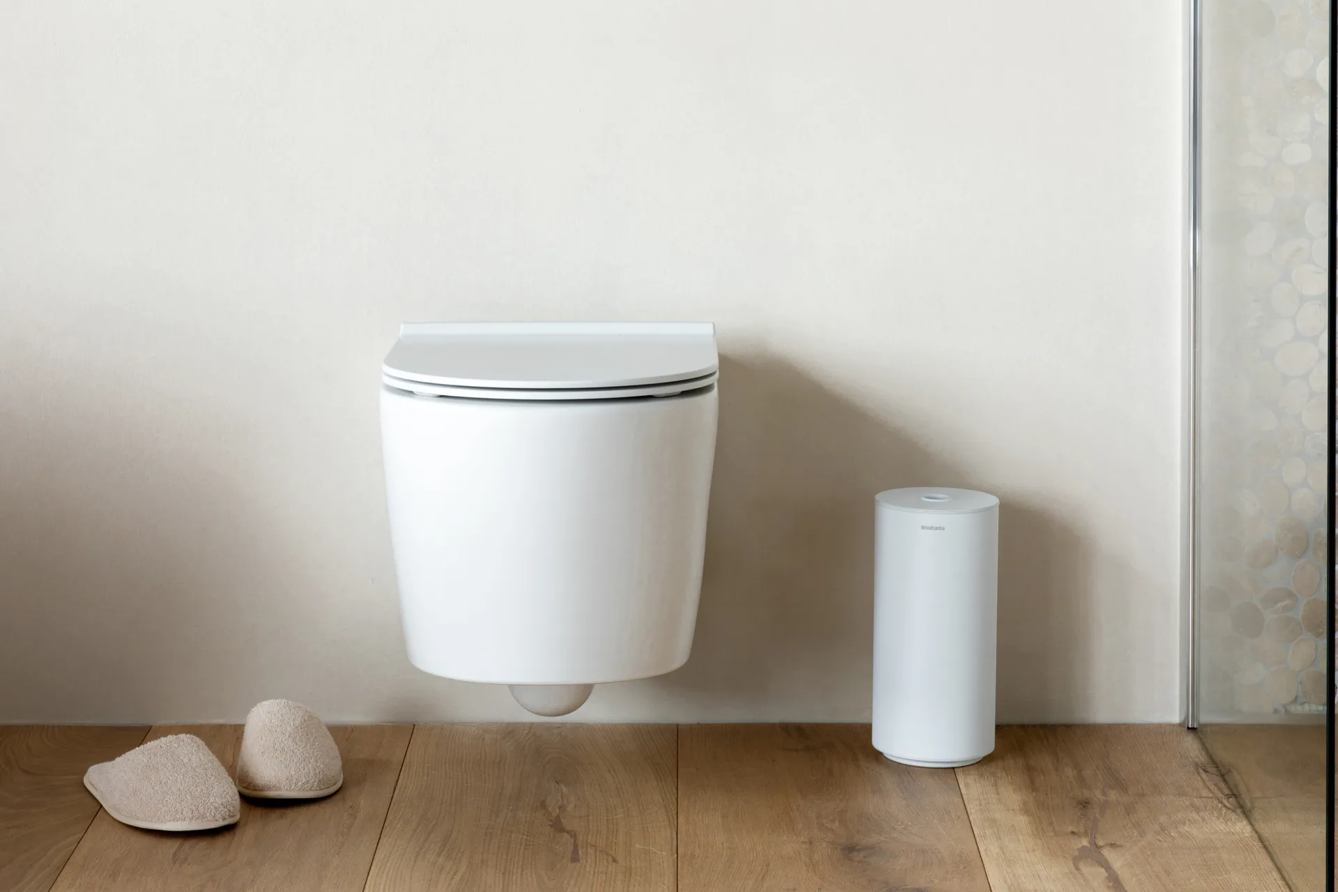 MindSet 厕纸架, 矿物清新白色 Brabantia