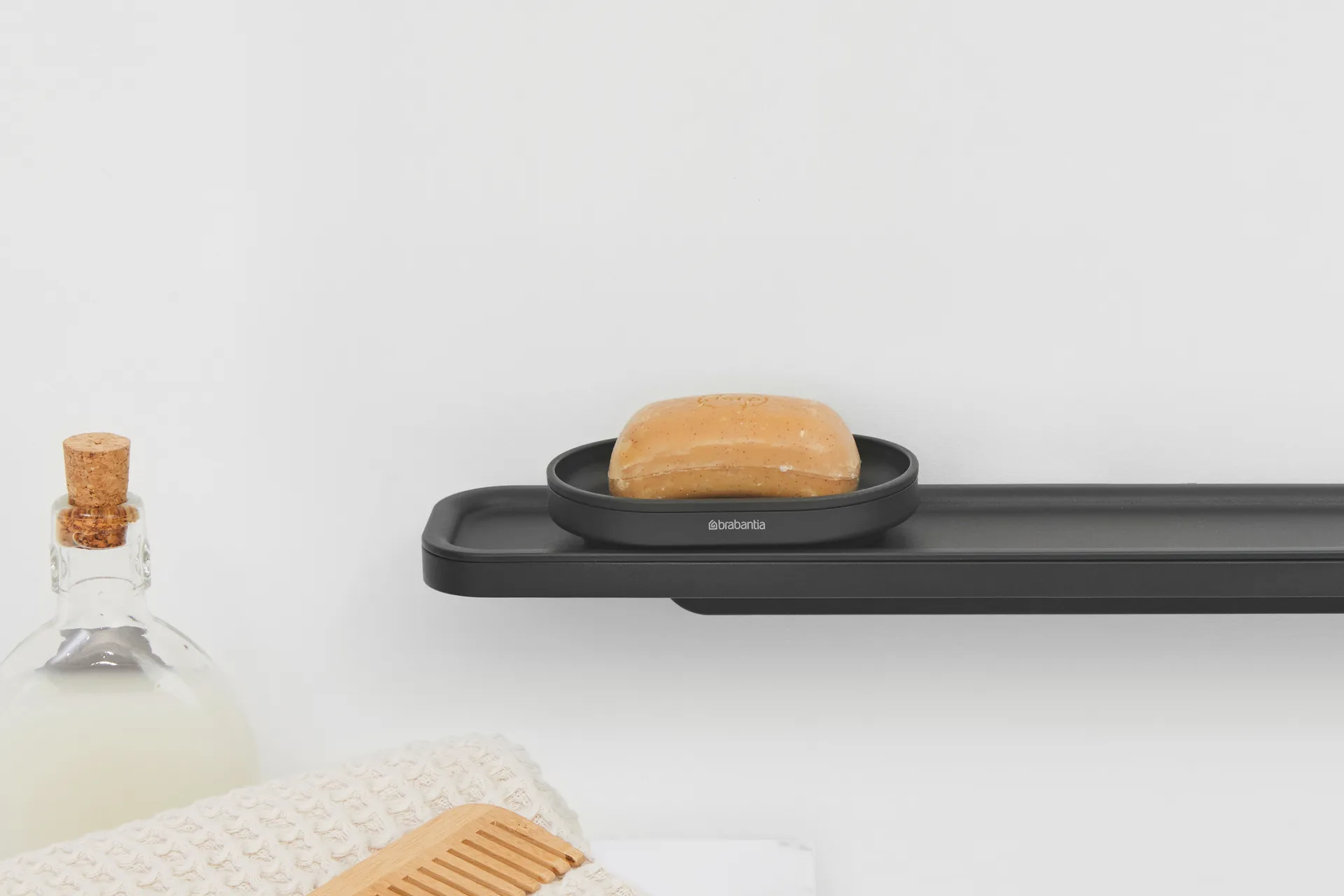 MindSet 肥皂碟, 矿物无限灰色 Brabantia