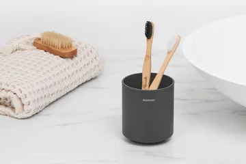 MindSet 牙刷架 - 矿物无限灰色 - Brabantia