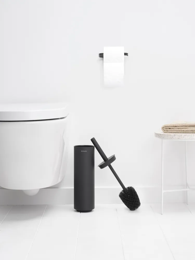 MindSet 带架马桶刷, 矿物无限灰 Brabantia