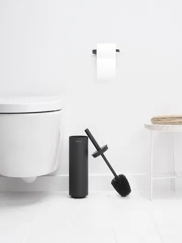 MindSet 带架马桶刷 - 矿物无限灰 - Brabantia