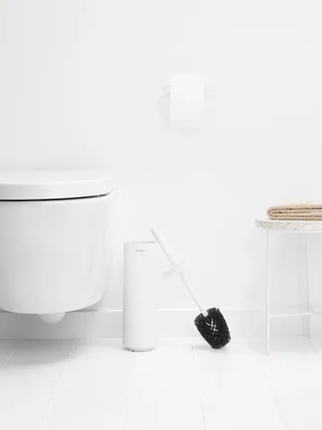 MindSet 带架马桶刷 - 矿物清新白 - Brabantia