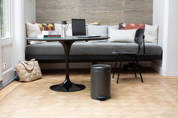 New Icon 脚踏式垃圾桶 12升, Confident 灰色 Brabantia