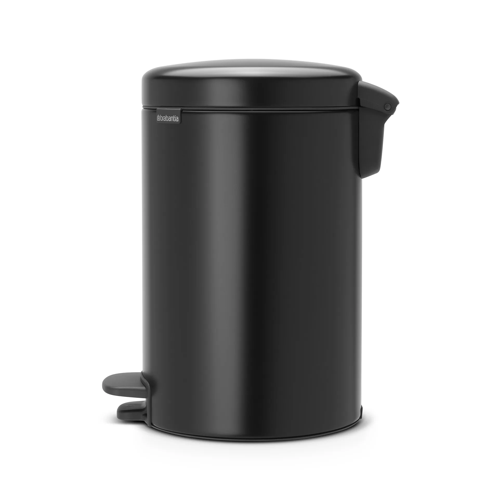 New Icon 脚踏式垃圾桶 12升, matte 黑色 Brabantia