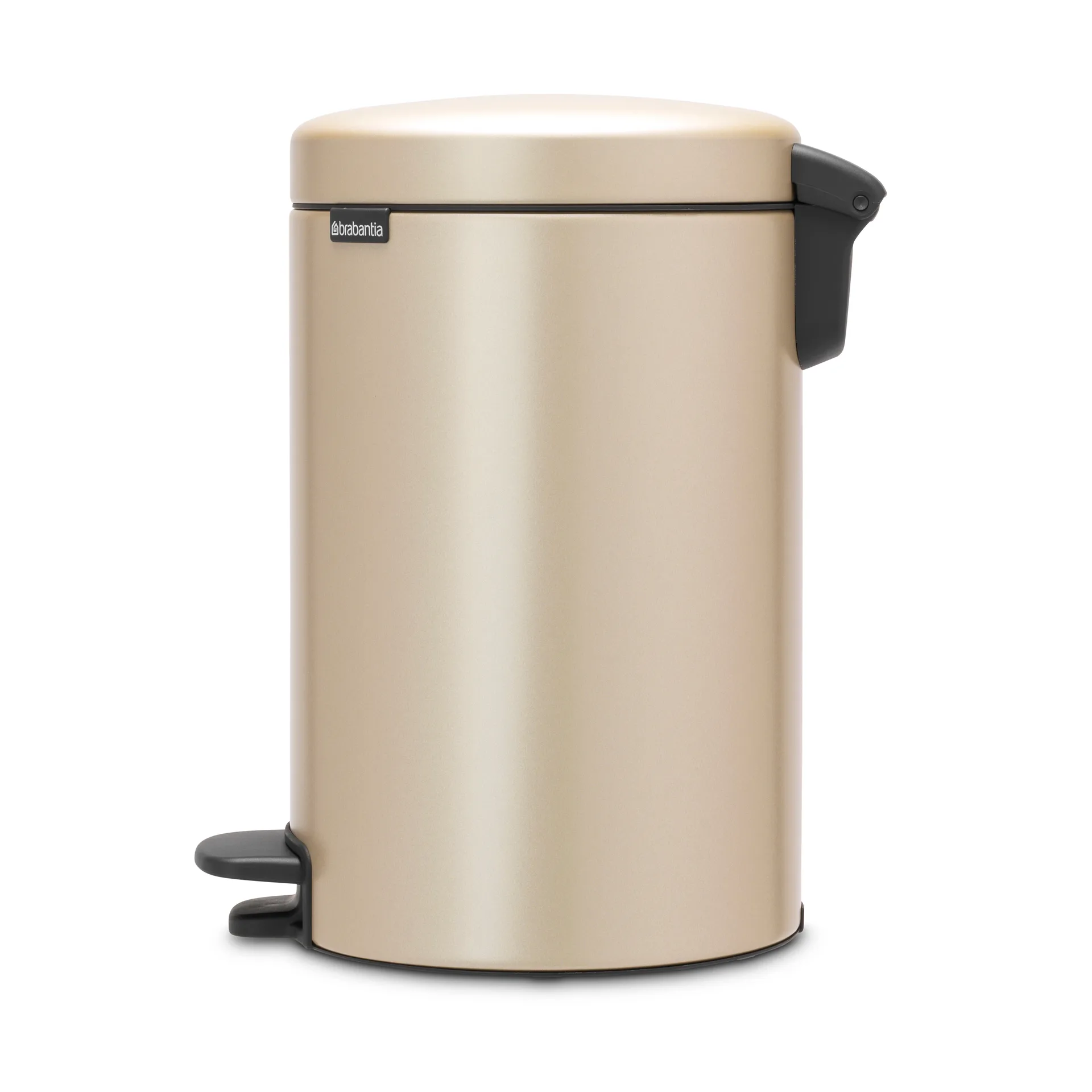 New Icon 脚踏式垃圾桶 12升, Metallic Gold Brabantia