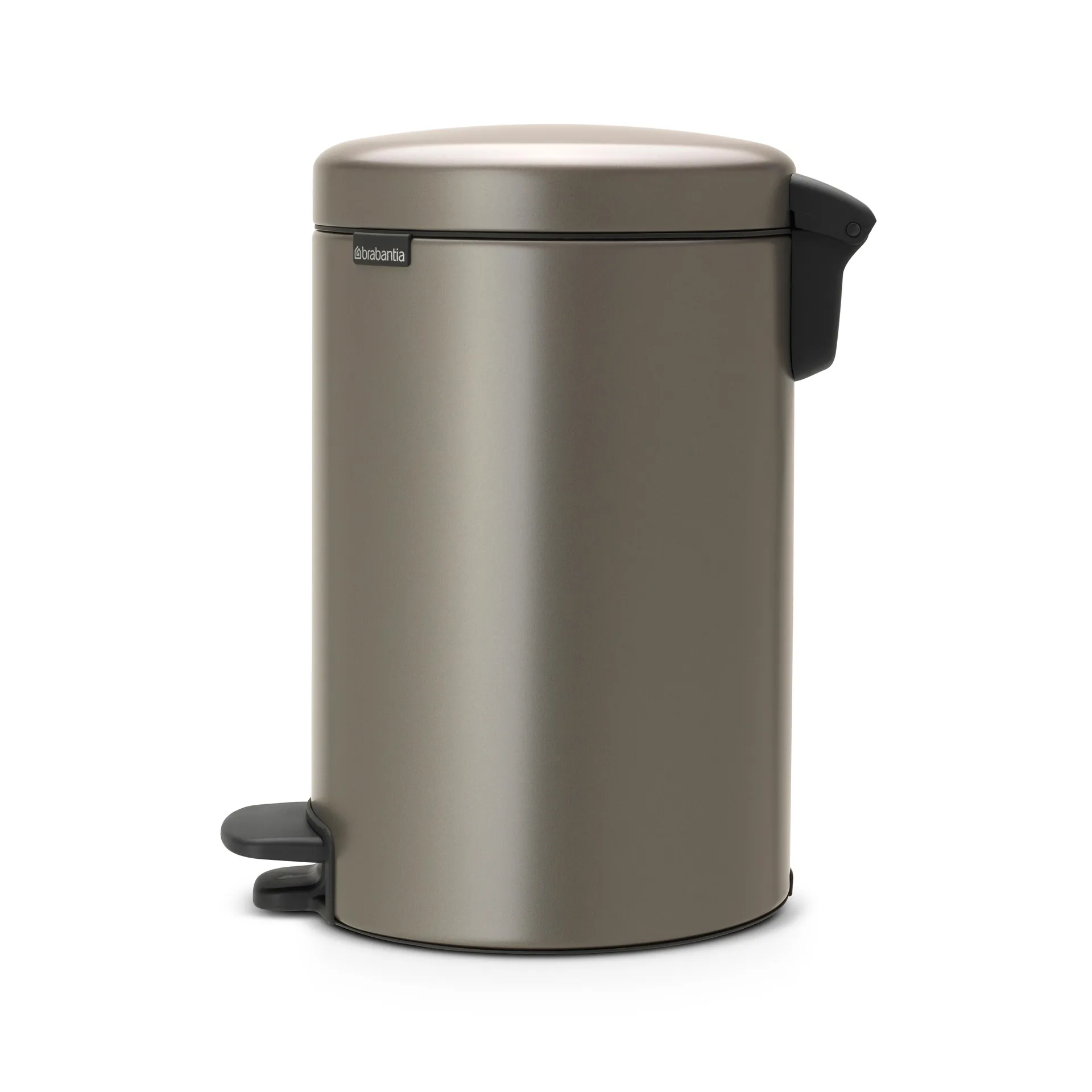 New Icon 脚踏式垃圾桶 12升, platinum Brabantia