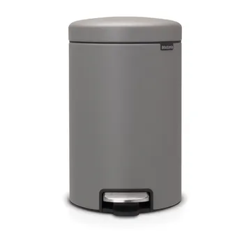 New Icon 新经典脚踏垃圾桶12升 - 矿物水泥灰 - Brabantia
