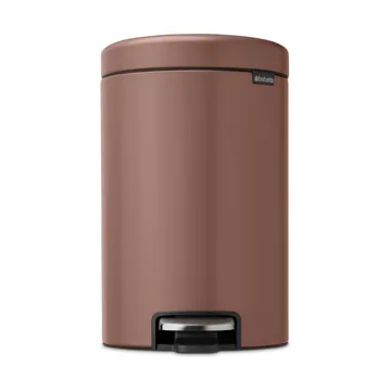 New Icon 新经典脚踏垃圾桶12升 - 缎面灰褐色 - Brabantia