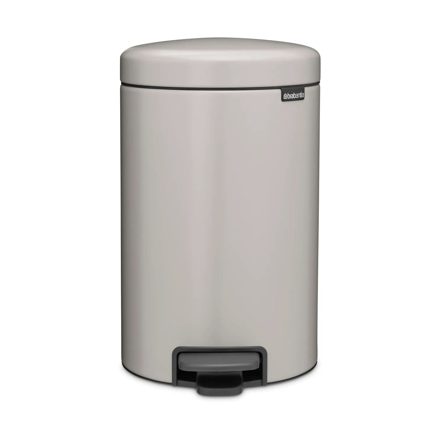 New Icon 新经典脚踏垃圾桶12升, 柔和灰色 Brabantia