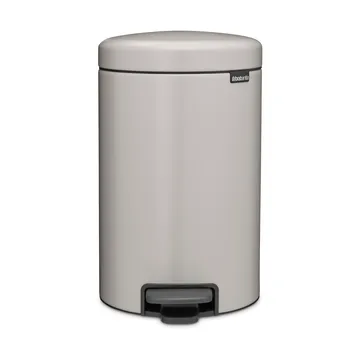 New Icon 新经典脚踏垃圾桶12升 - 柔和灰色 - Brabantia