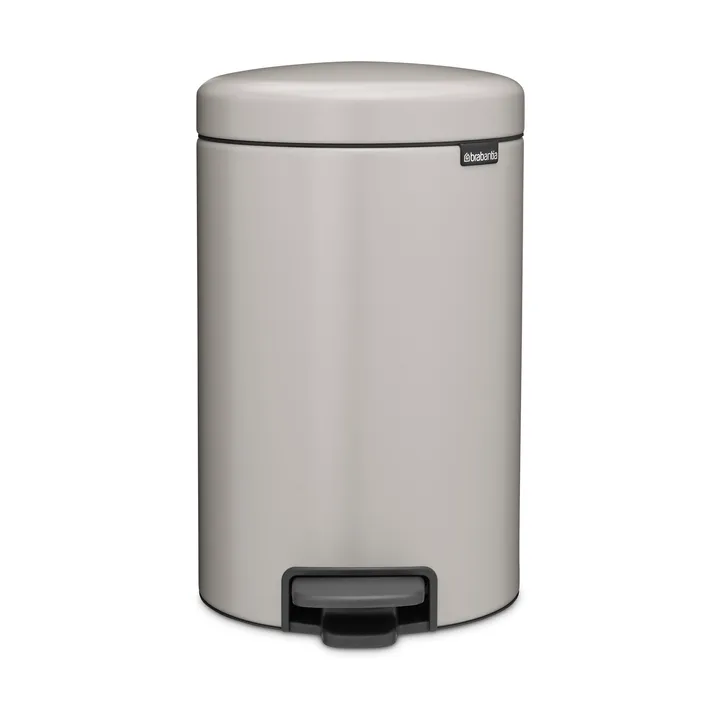 New Icon 新经典脚踏垃圾桶12升 - 柔和灰色 - Brabantia
