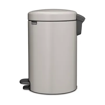 New Icon 新经典脚踏垃圾桶12升 - 柔和灰色 - Brabantia