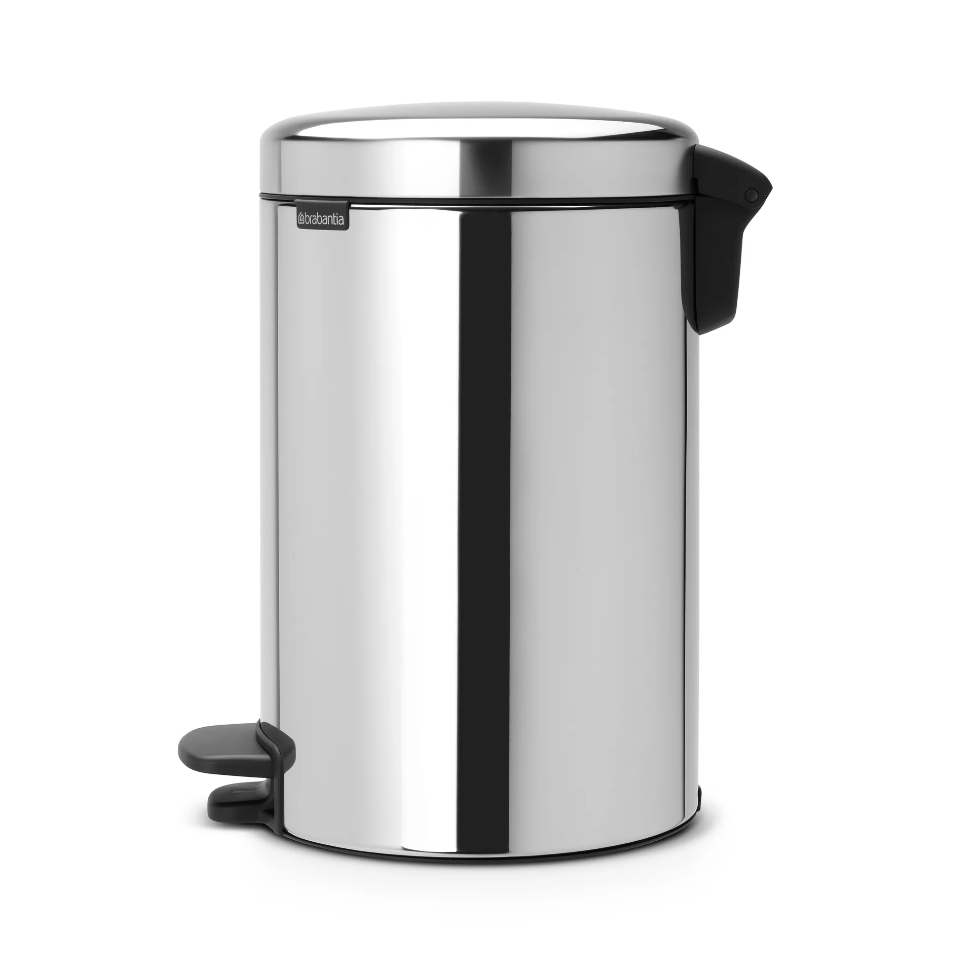 New Icon 新经典脚踏垃圾桶12升, 亮面钢 Brabantia