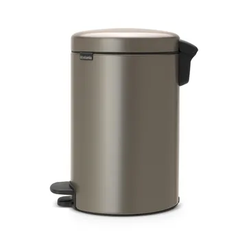 New Icon 新经典脚踏垃圾桶12升 - 铂金色 - Brabantia
