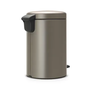 New Icon 新经典脚踏垃圾桶12升 - 铂金色 - Brabantia