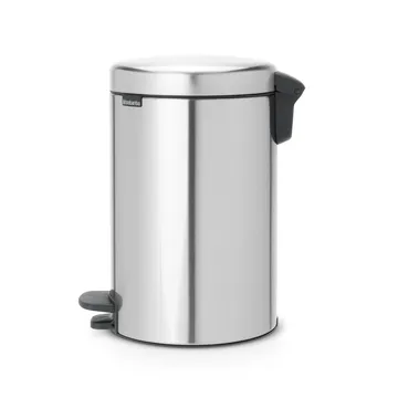 New Icon 新经典脚踏垃圾桶12升 - 哑光防指纹钢 - Brabantia