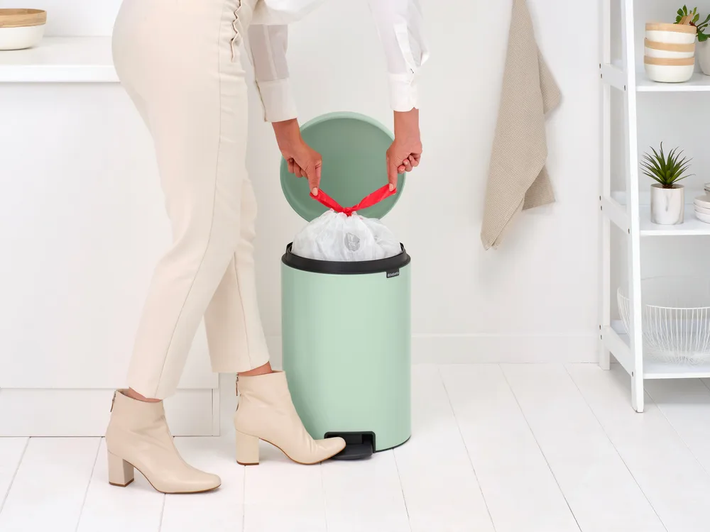 New Icon 脚踏式桶 20 liter, Jade 绿色 Brabantia