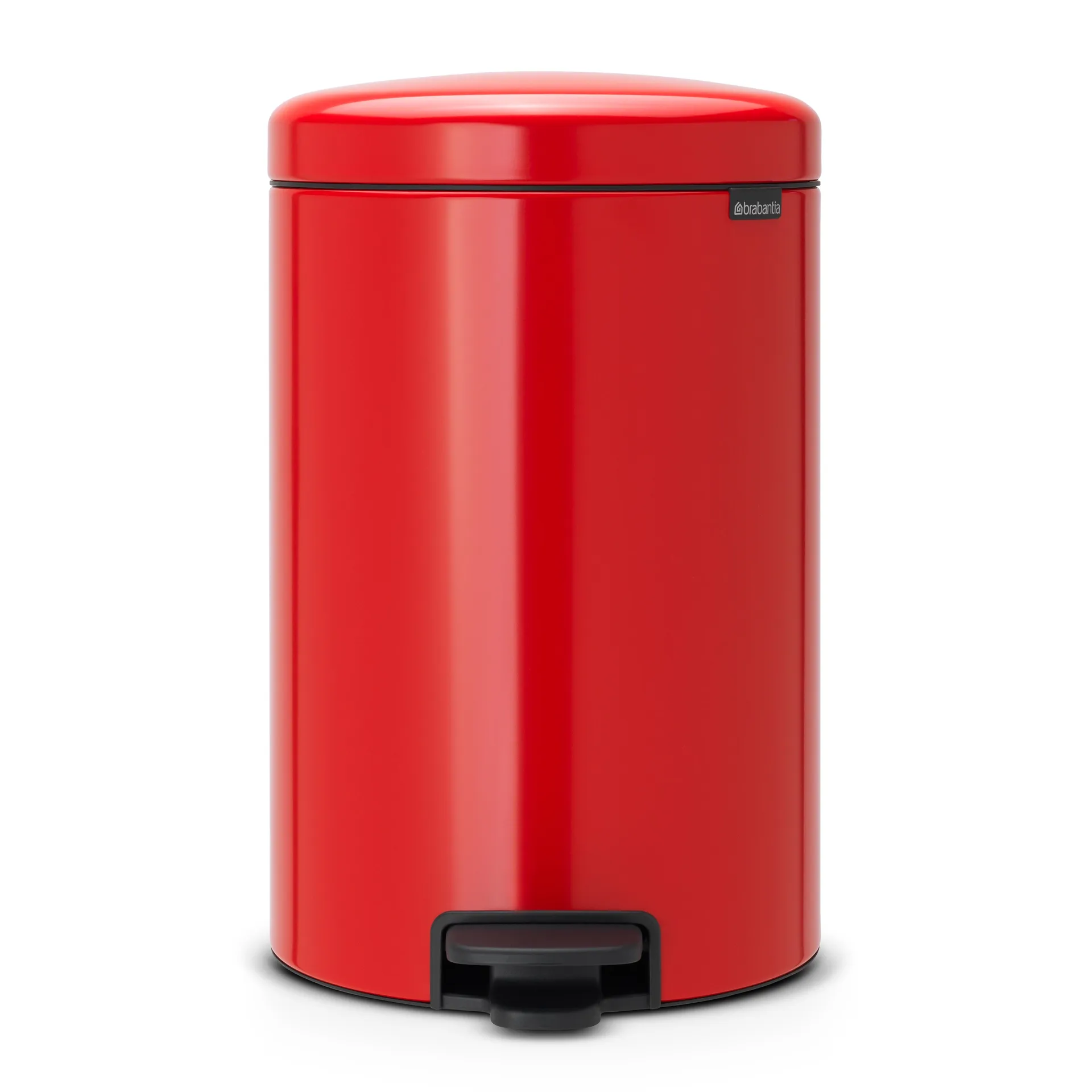New Icon 新经典脚踏垃圾桶20升, passion 红色 Brabantia