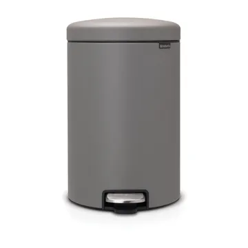New Icon 新经典脚踏垃圾桶20升 - 矿物水泥灰 - Brabantia