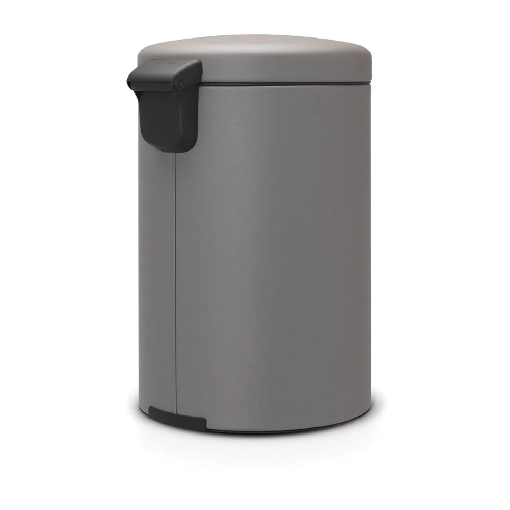 New Icon 新经典脚踏垃圾桶20升, 矿物水泥灰 Brabantia