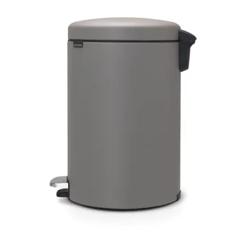 New Icon 新经典脚踏垃圾桶20升 - 矿物水泥灰 - Brabantia