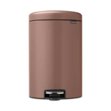 New Icon 新经典脚踏垃圾桶20升 - 缎面灰褐色 - Brabantia