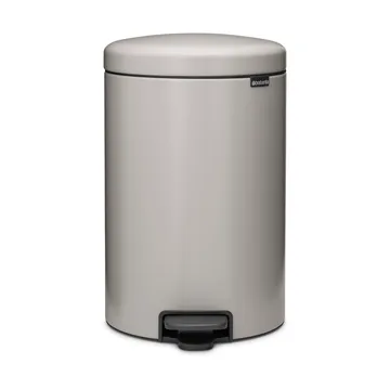 New Icon 新经典脚踏垃圾桶20升 - 柔和灰色 - Brabantia