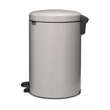 New Icon 新经典脚踏垃圾桶20升 - 柔和灰色 - Brabantia