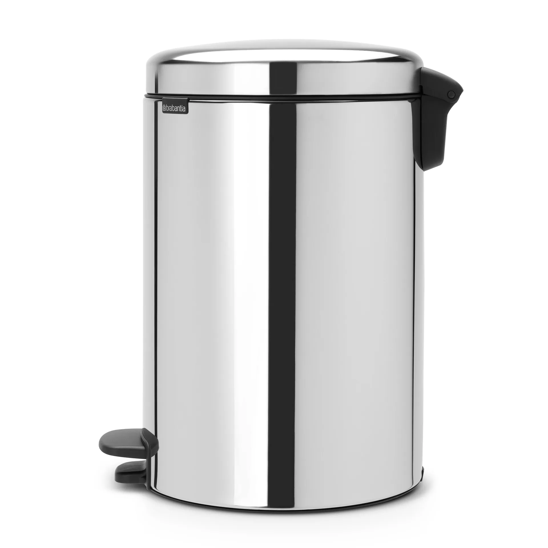 New Icon 新经典脚踏垃圾桶20升, 亮面钢 Brabantia