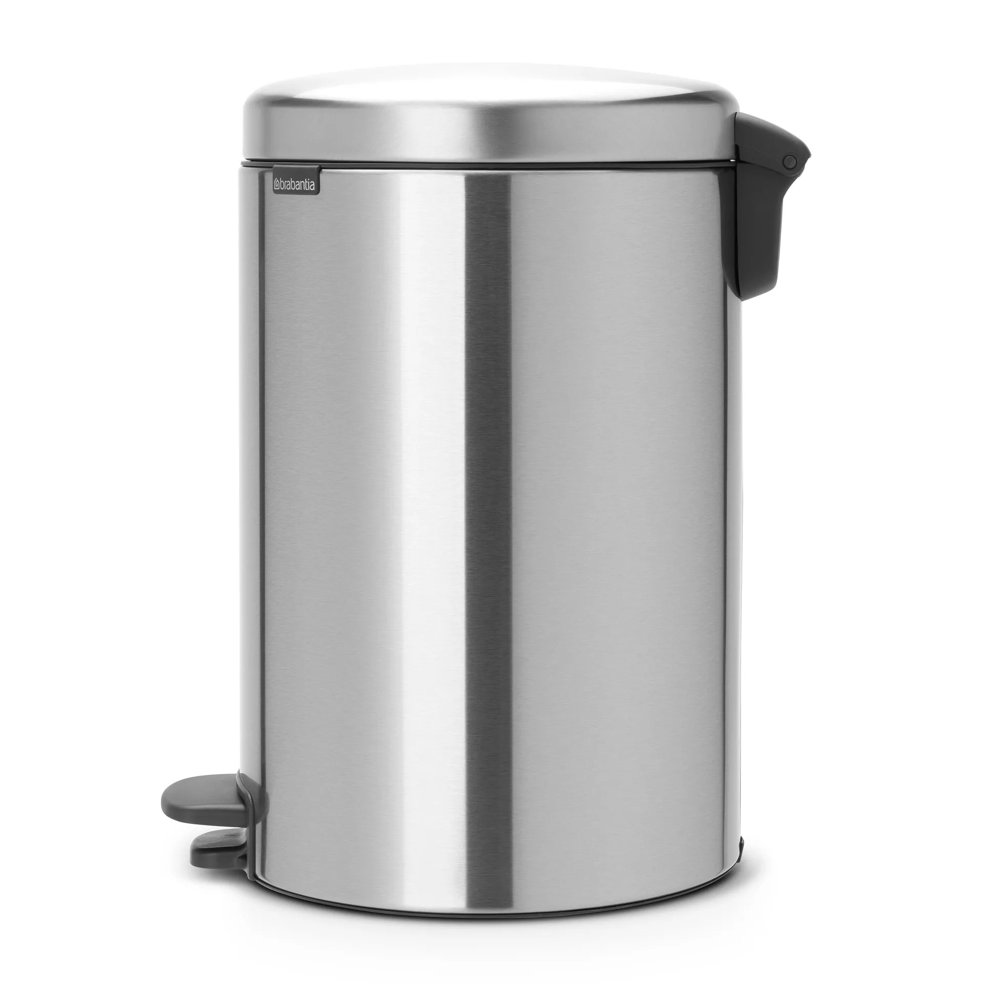 New Icon 新经典脚踏垃圾桶20升, 哑光钢 Brabantia