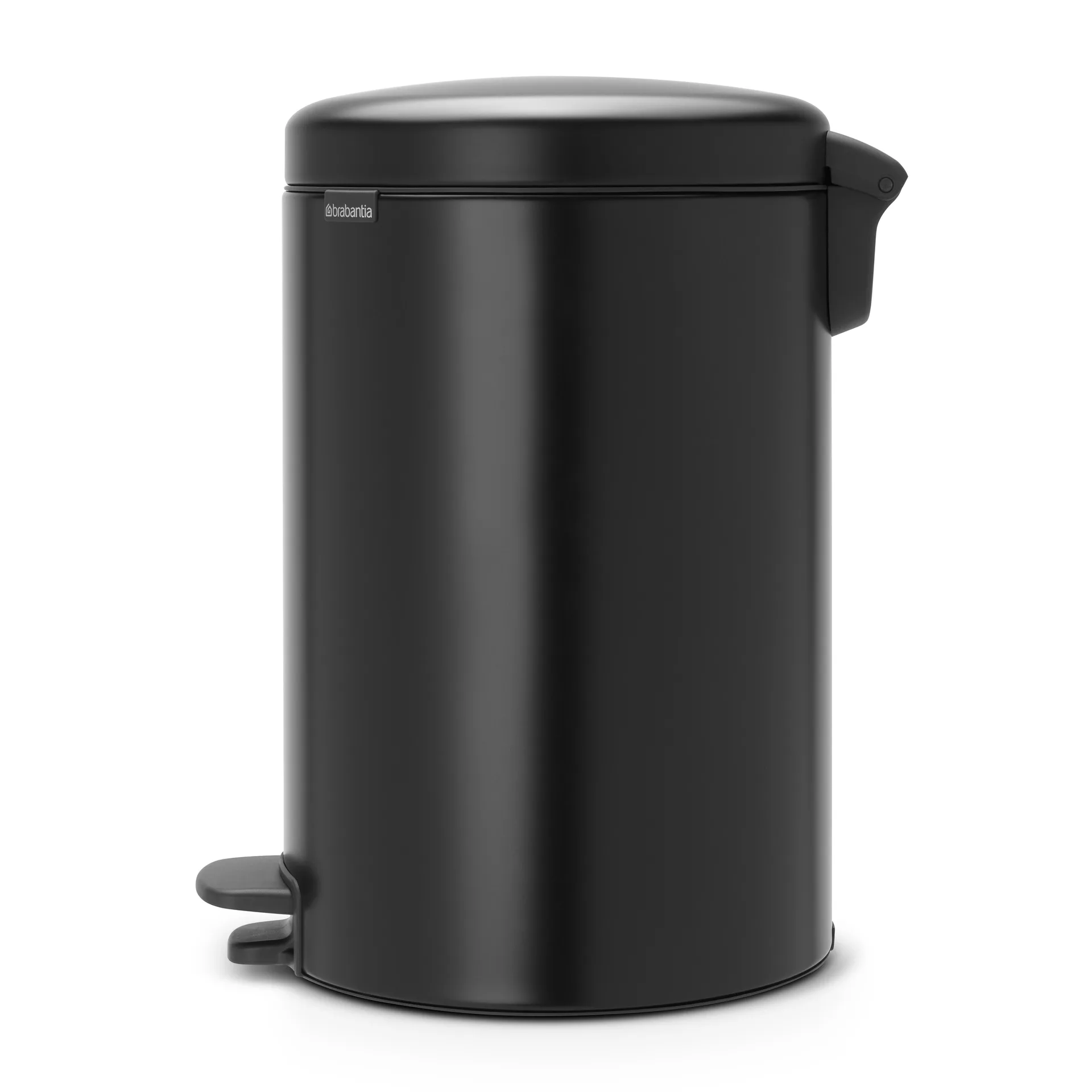 New Icon 新经典脚踏垃圾桶20升, 哑光黑色 Brabantia