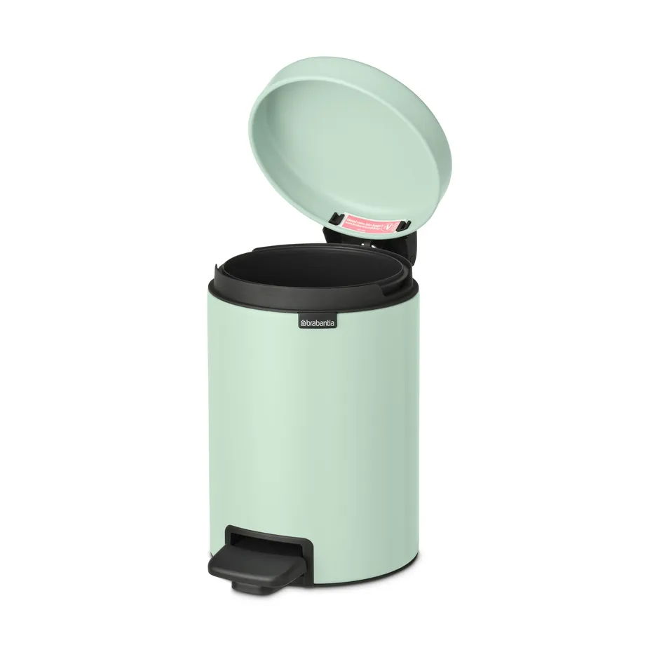 New Icon 脚踏式桶 3 liter, Jade 绿色 Brabantia