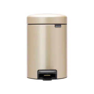 New Icon 新经典脚踏垃圾桶3升 - Metallic Gold - Brabantia