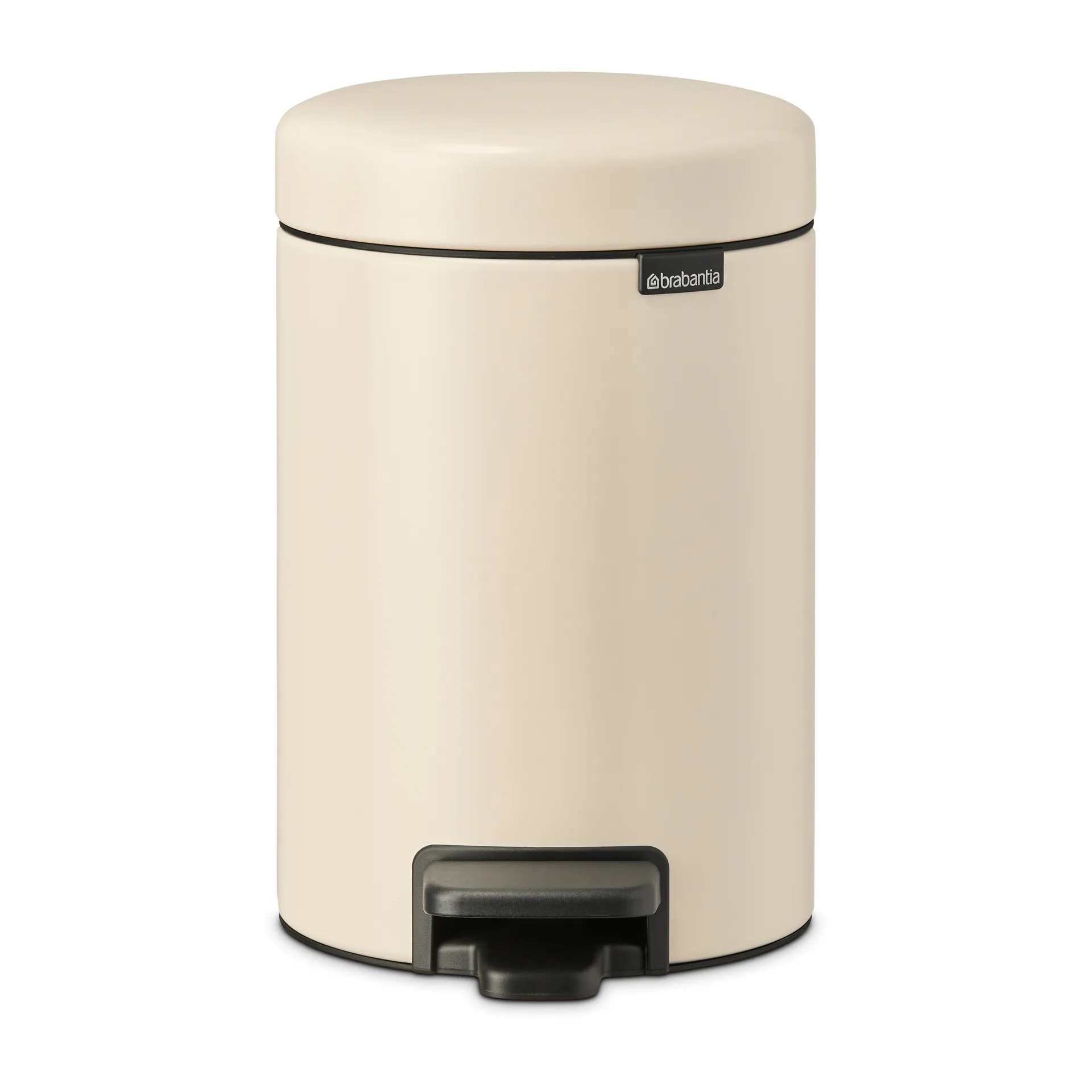New Icon 新经典脚踏垃圾桶3升, 柔米色 Brabantia