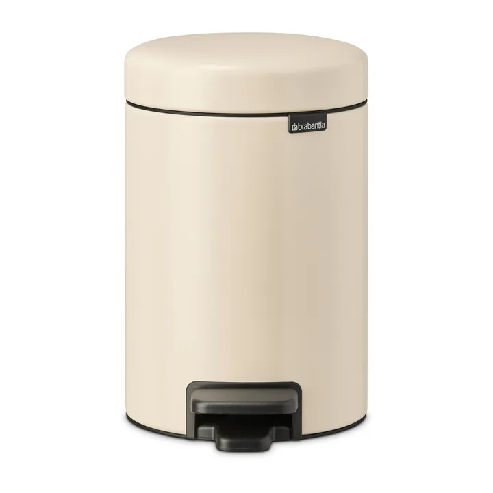New Icon 3升脚踏垃圾桶 - 柔米色 - Brabantia