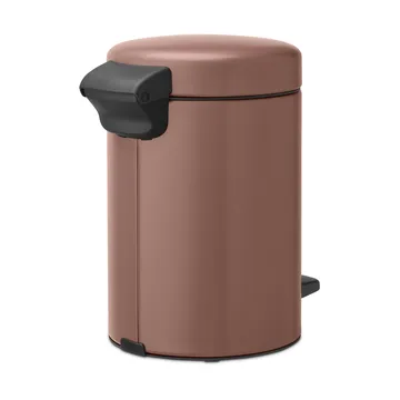 New Icon 新经典脚踏垃圾桶3升 - 缎面灰褐色 - Brabantia