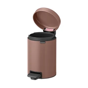 New Icon 新经典脚踏垃圾桶3升 - 缎面灰褐色 - Brabantia