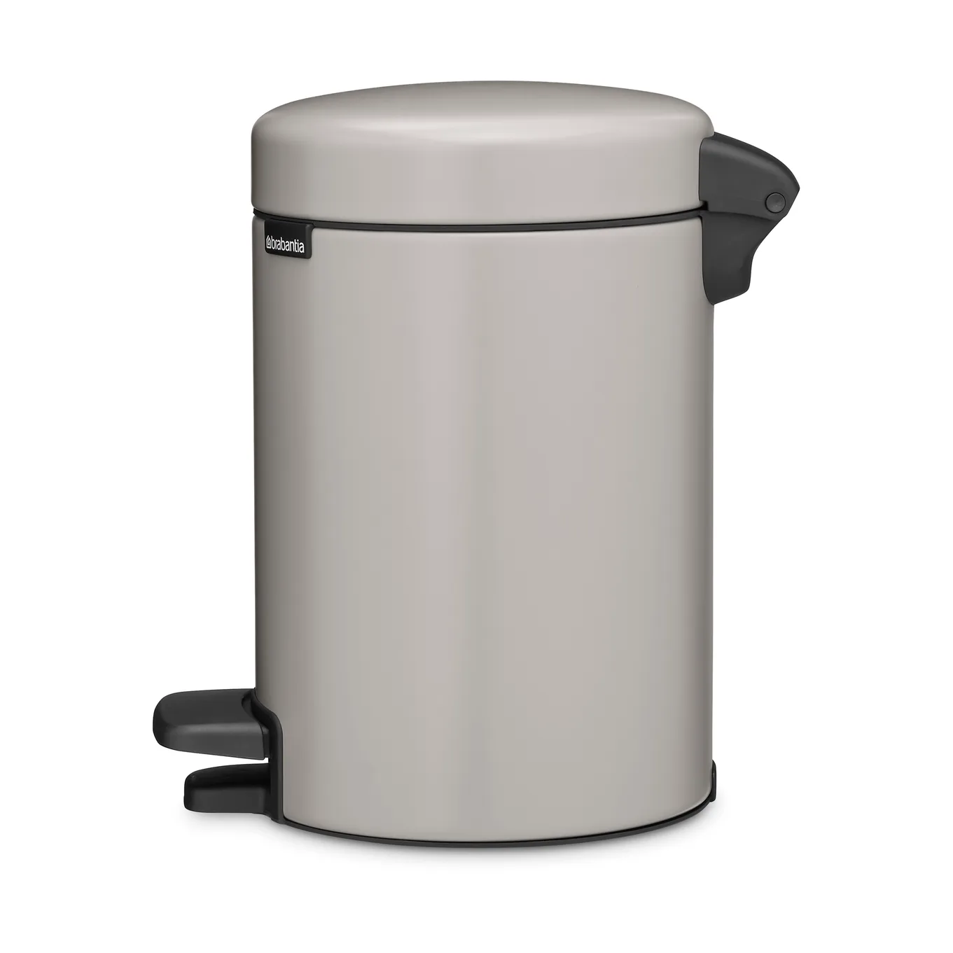 New Icon 新经典脚踏垃圾桶3升, 柔和灰色 Brabantia