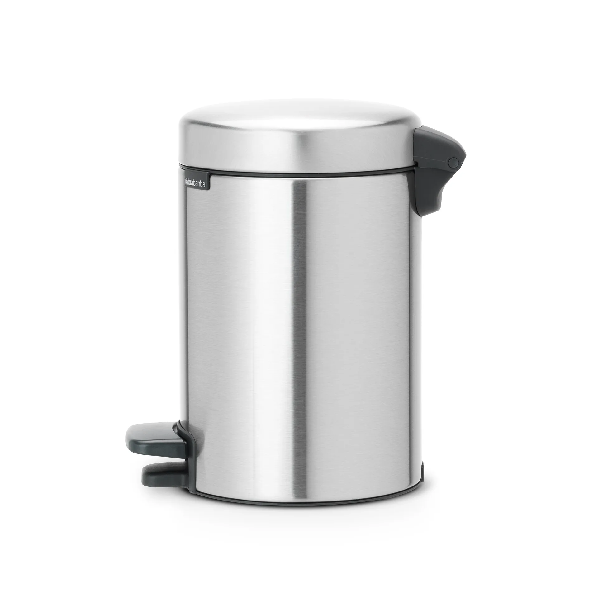 New Icon 新经典脚踏垃圾桶3升, 哑光钢 Brabantia