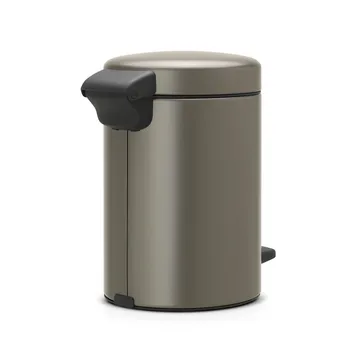 New Icon 3升脚踏垃圾桶 - 铂金色 - Brabantia