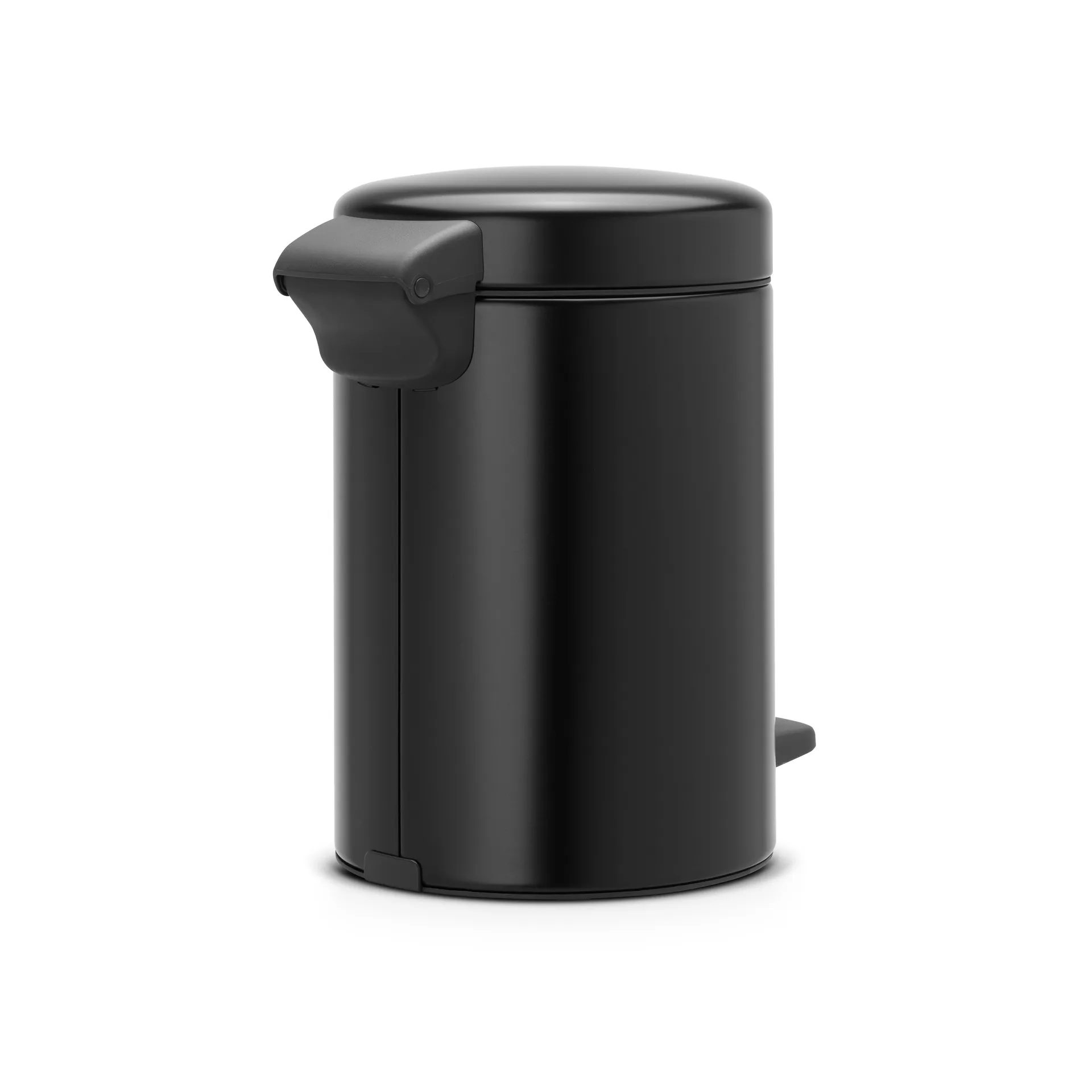 New Icon 新经典脚踏垃圾桶3升, 哑光黑 Brabantia