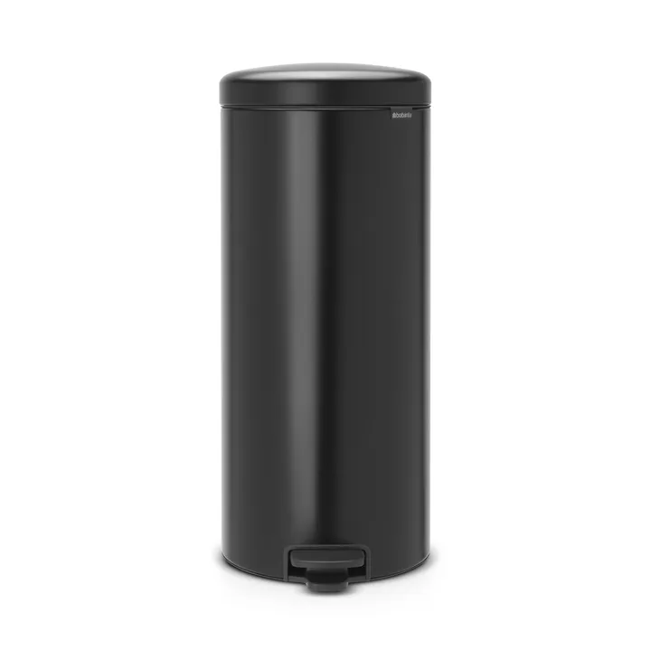 New Icon 新经典脚踏垃圾桶30升 - 哑光黑色_(black) - Brabantia