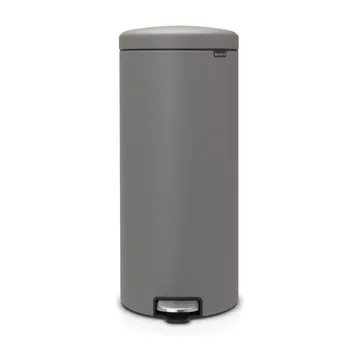 New Icon 新经典脚踏垃圾桶30升 - 矿物混凝土灰色 - Brabantia